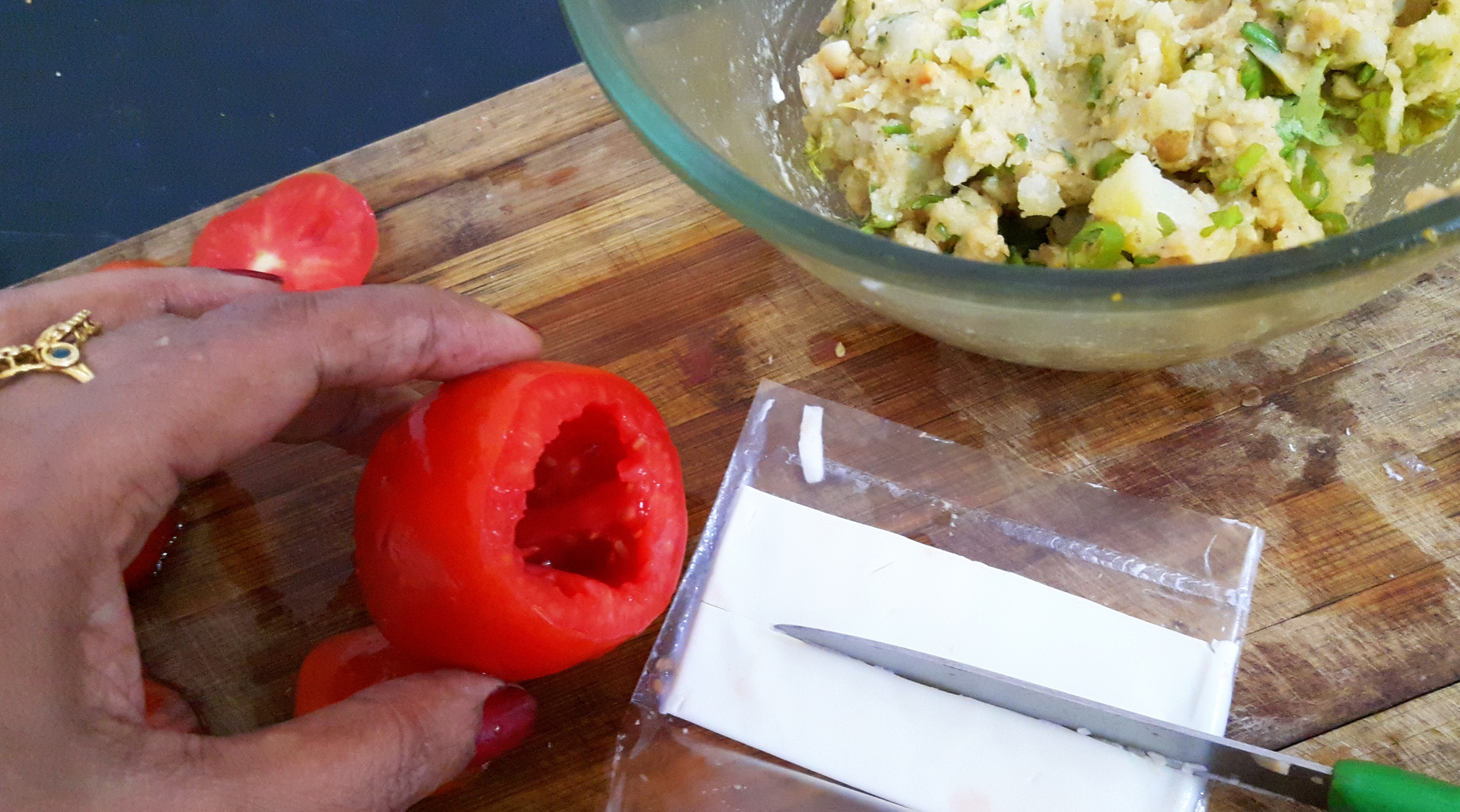 Stuffing is ready