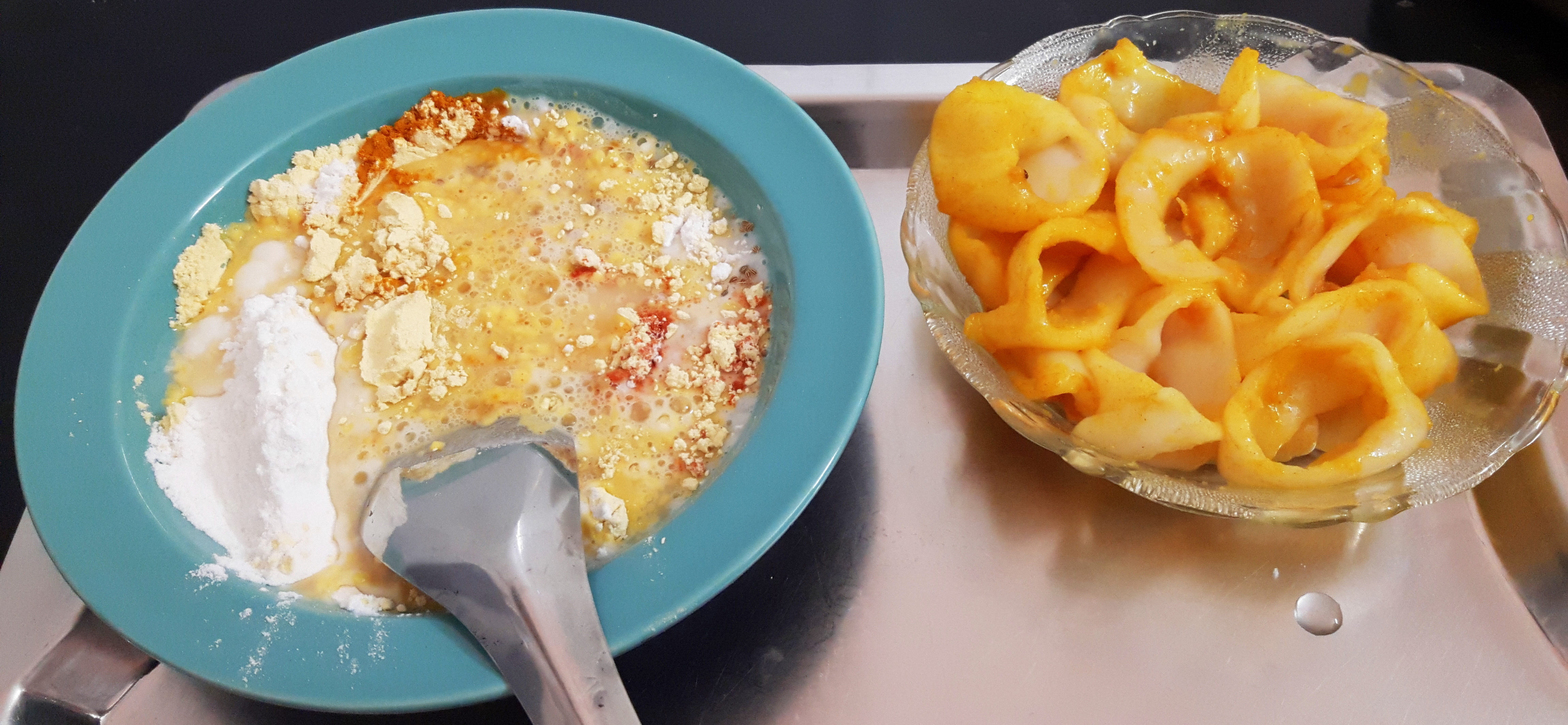 Make a smooth batter