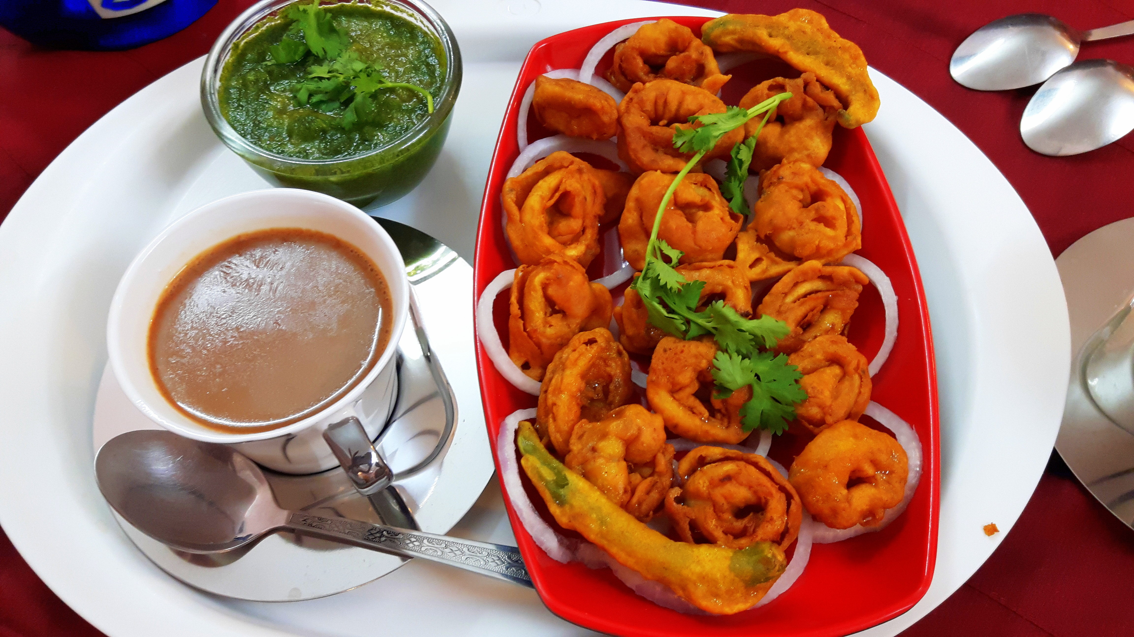 Squid fritters (kanava fish pakora/pakoda)