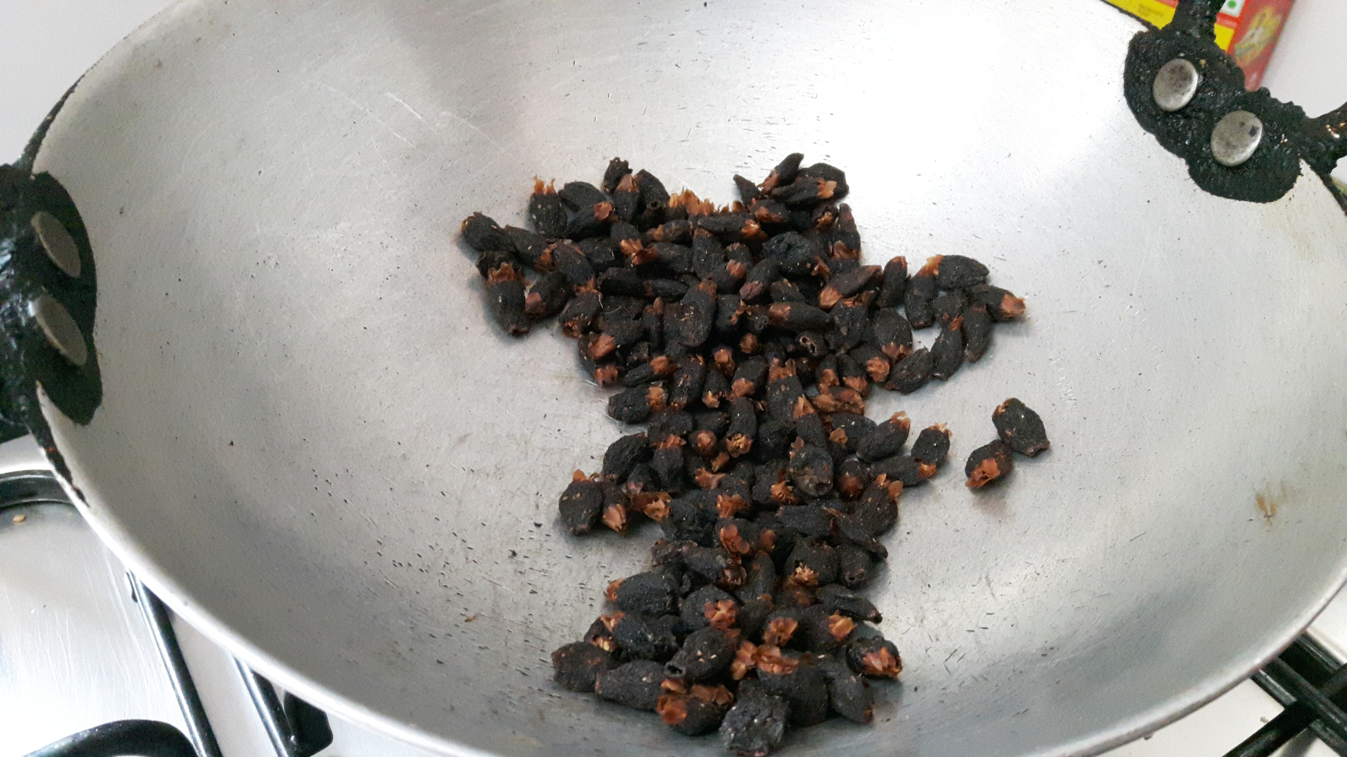 Dry roast mahua