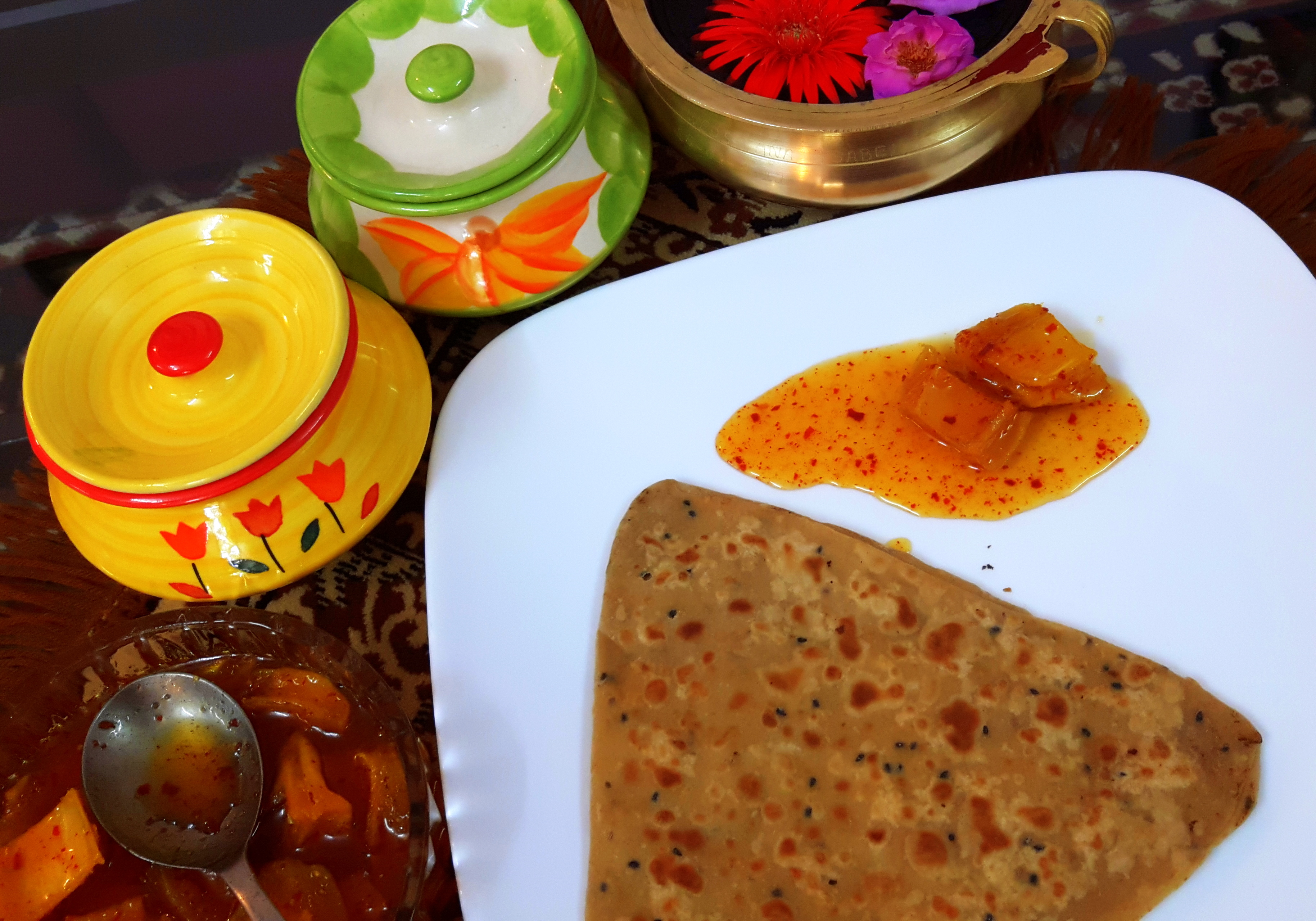 Aam ka khatta Meetha achar (mango sweet and sour pickle)