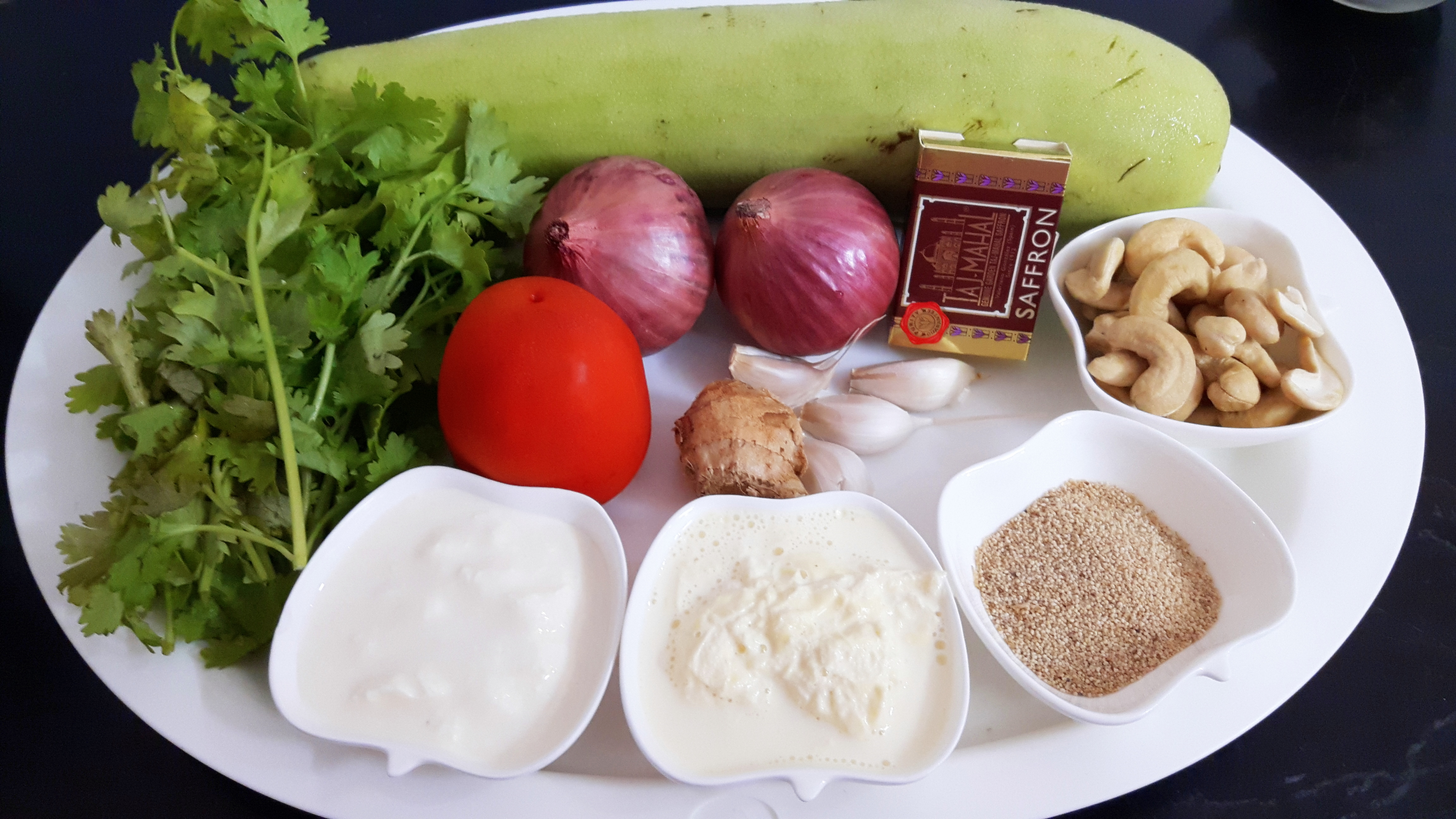 Ingredients for gravy