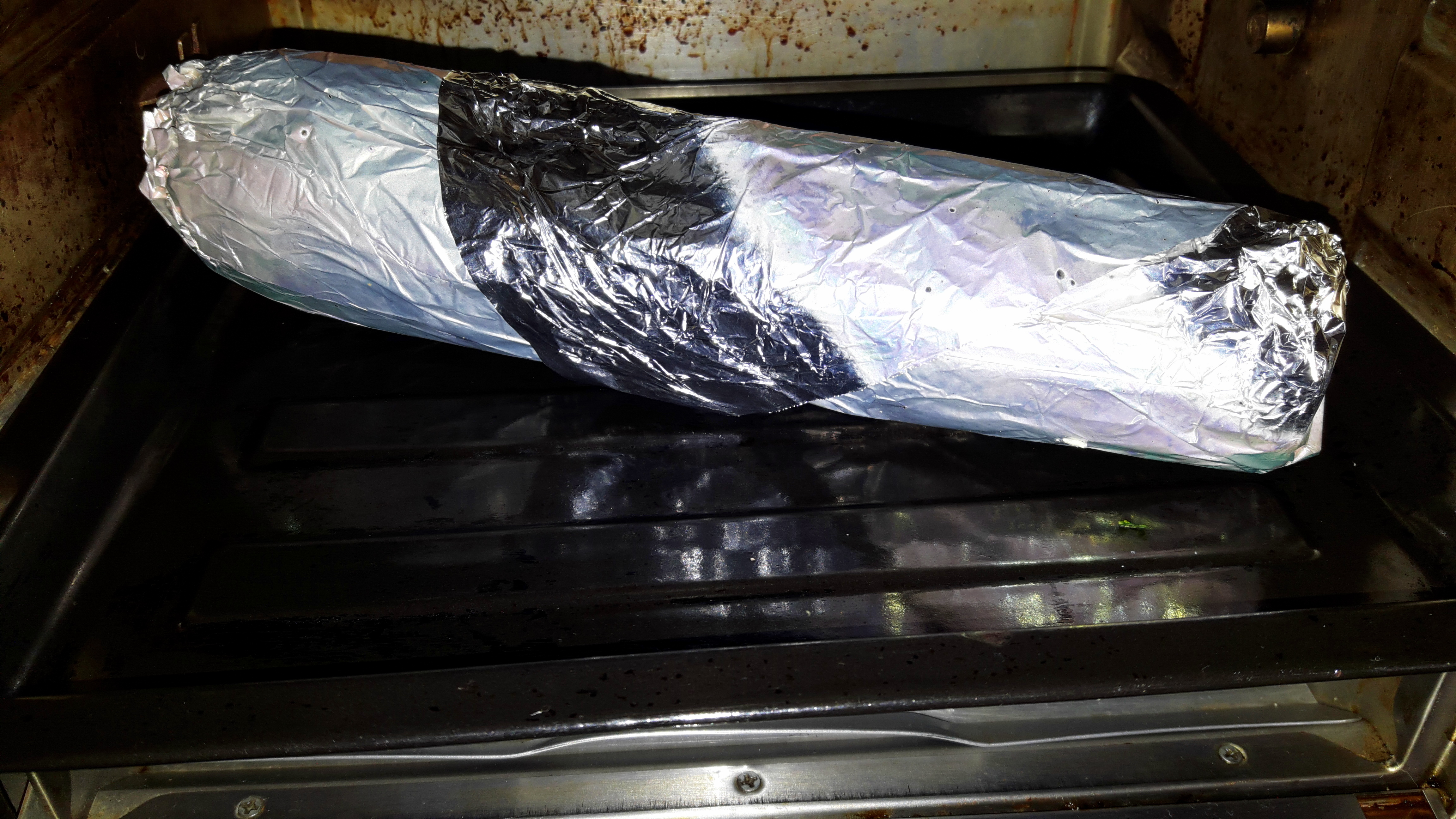 Cook this wrapped bottle gourd