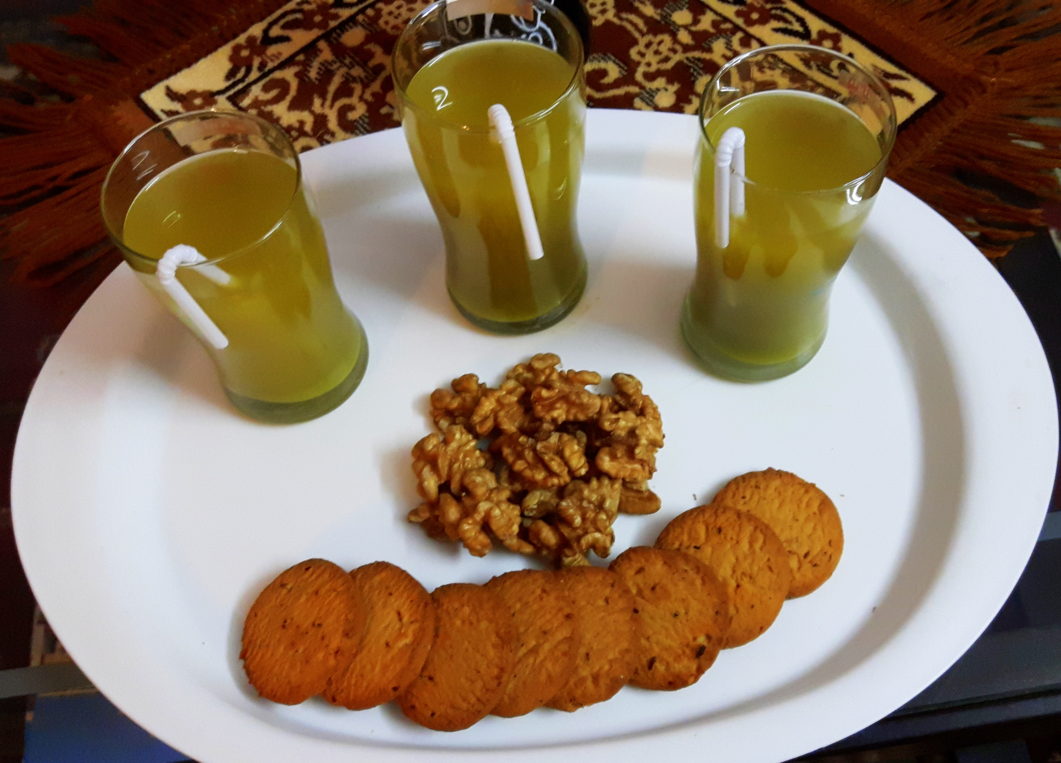 Raw mango squash