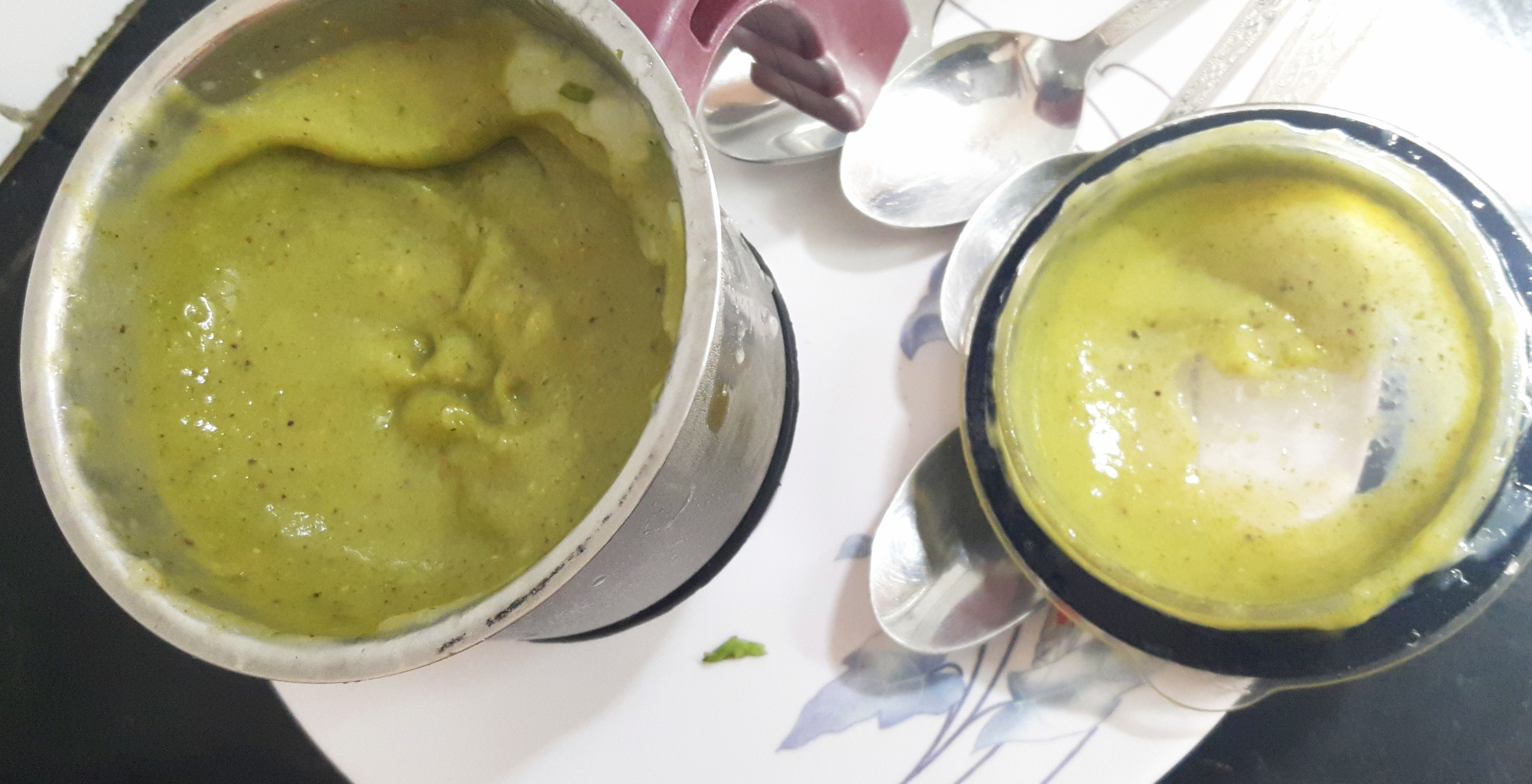 add all ingredients and again blend