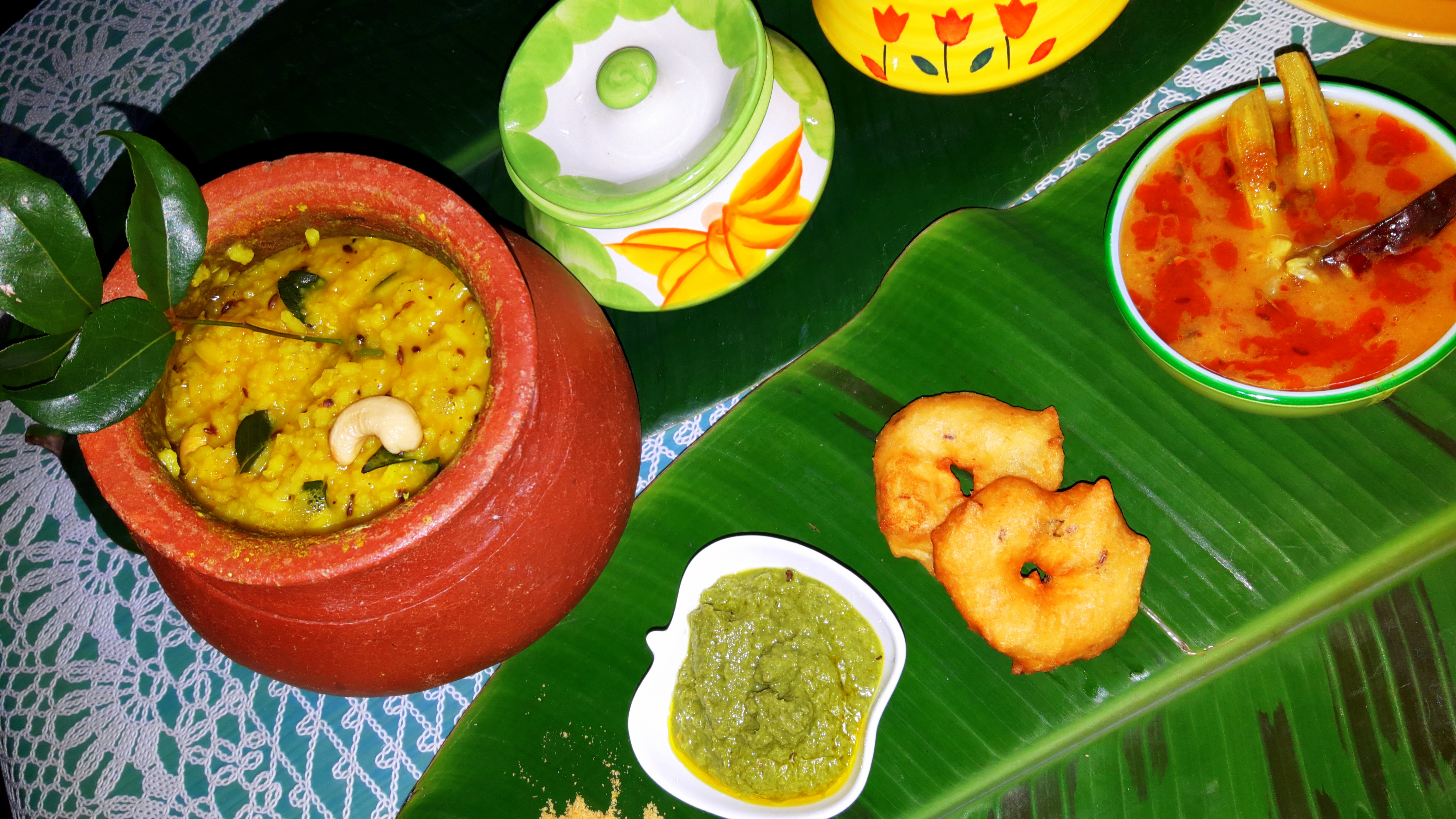 Salted pongal (south Indian recipe)