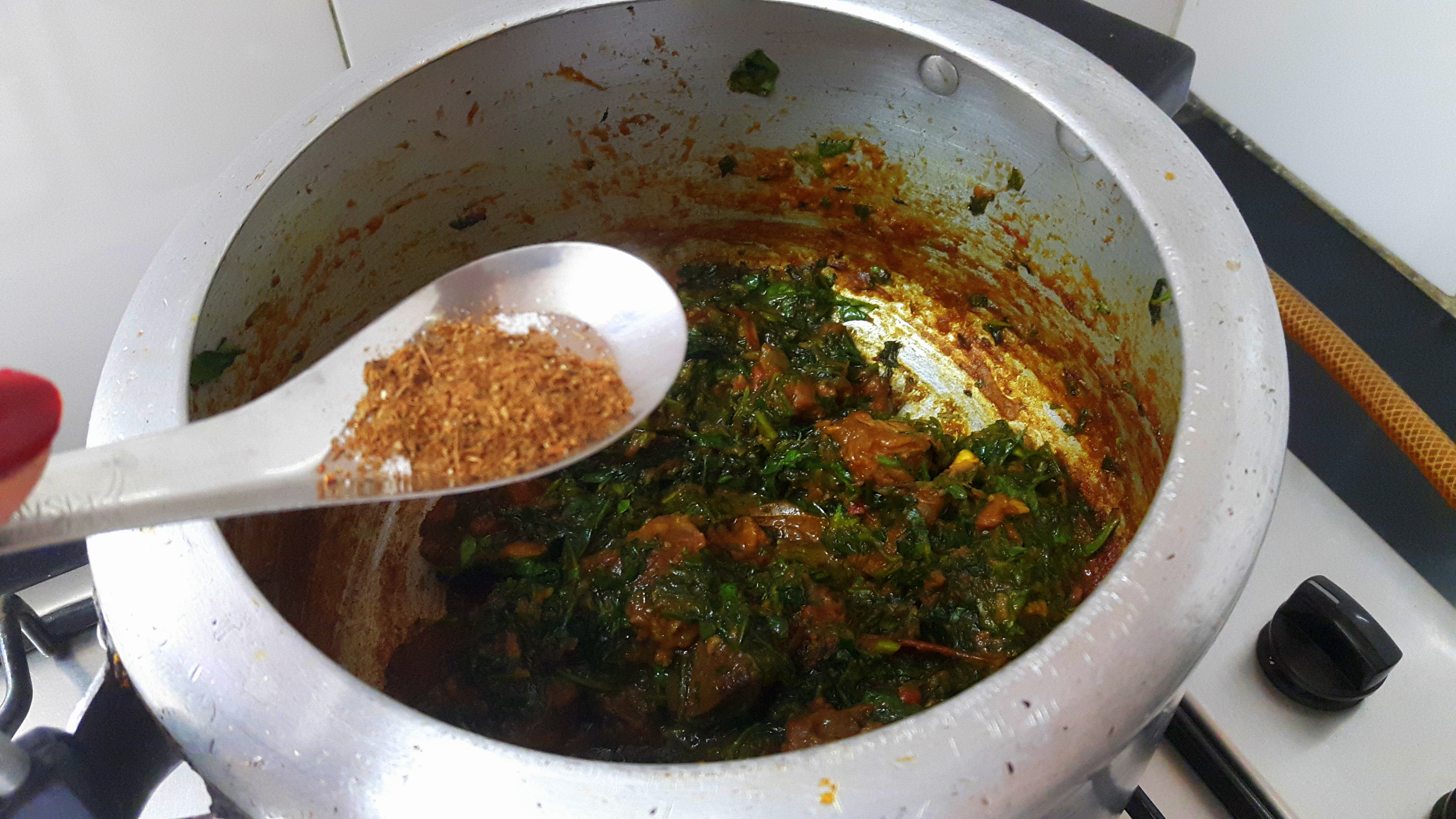 add Garam masala powder