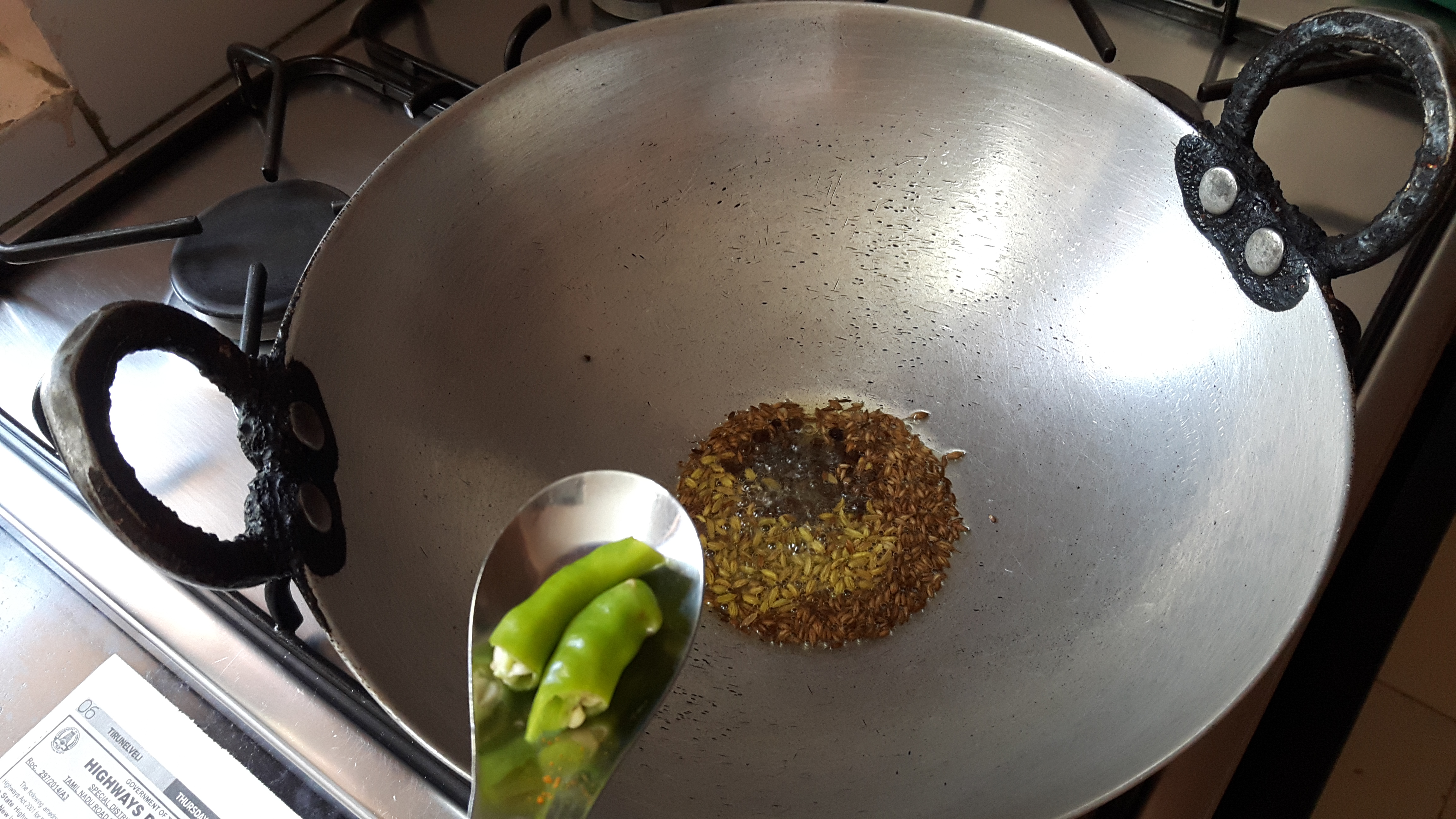 add green chili