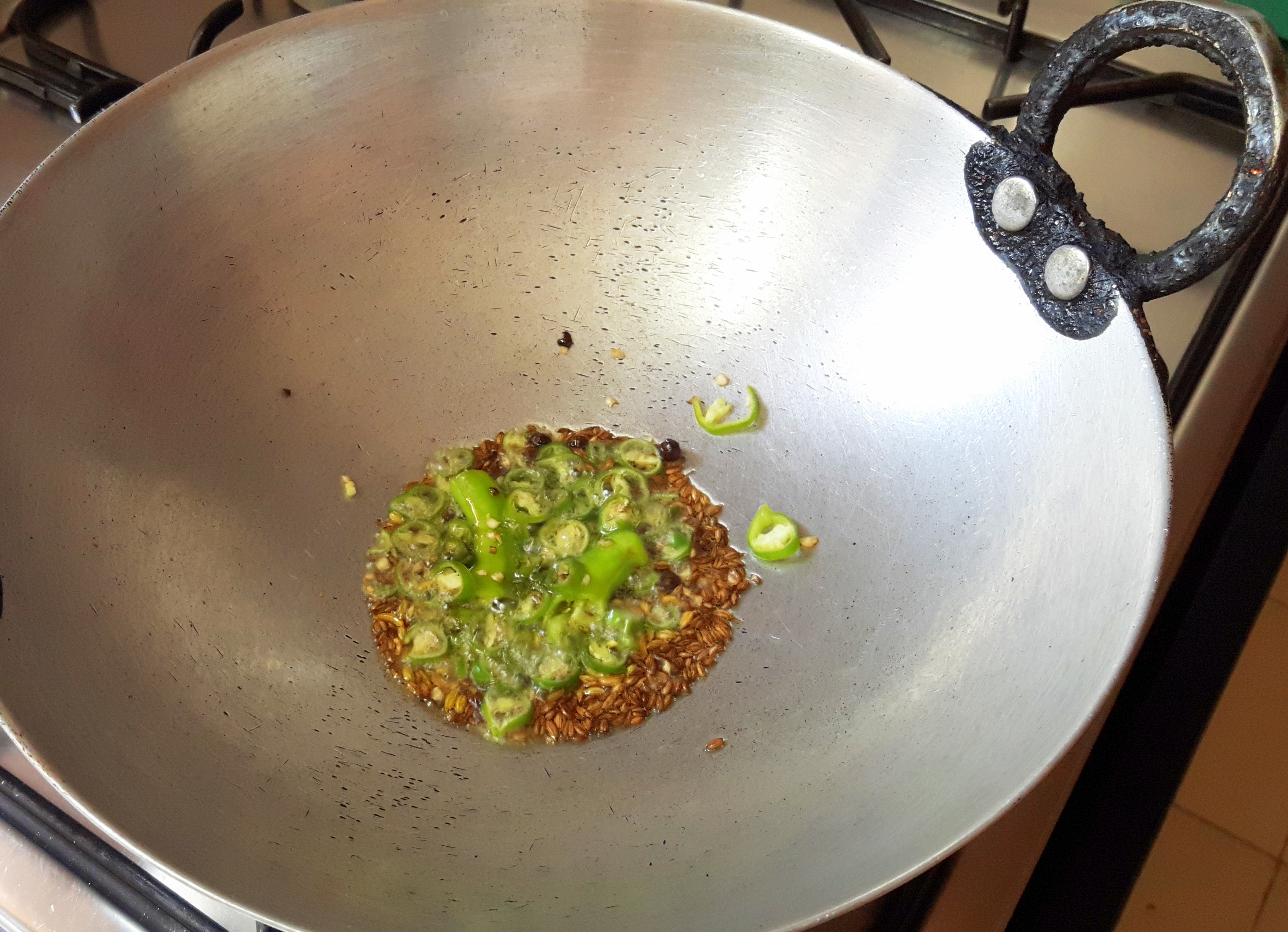 add green chili