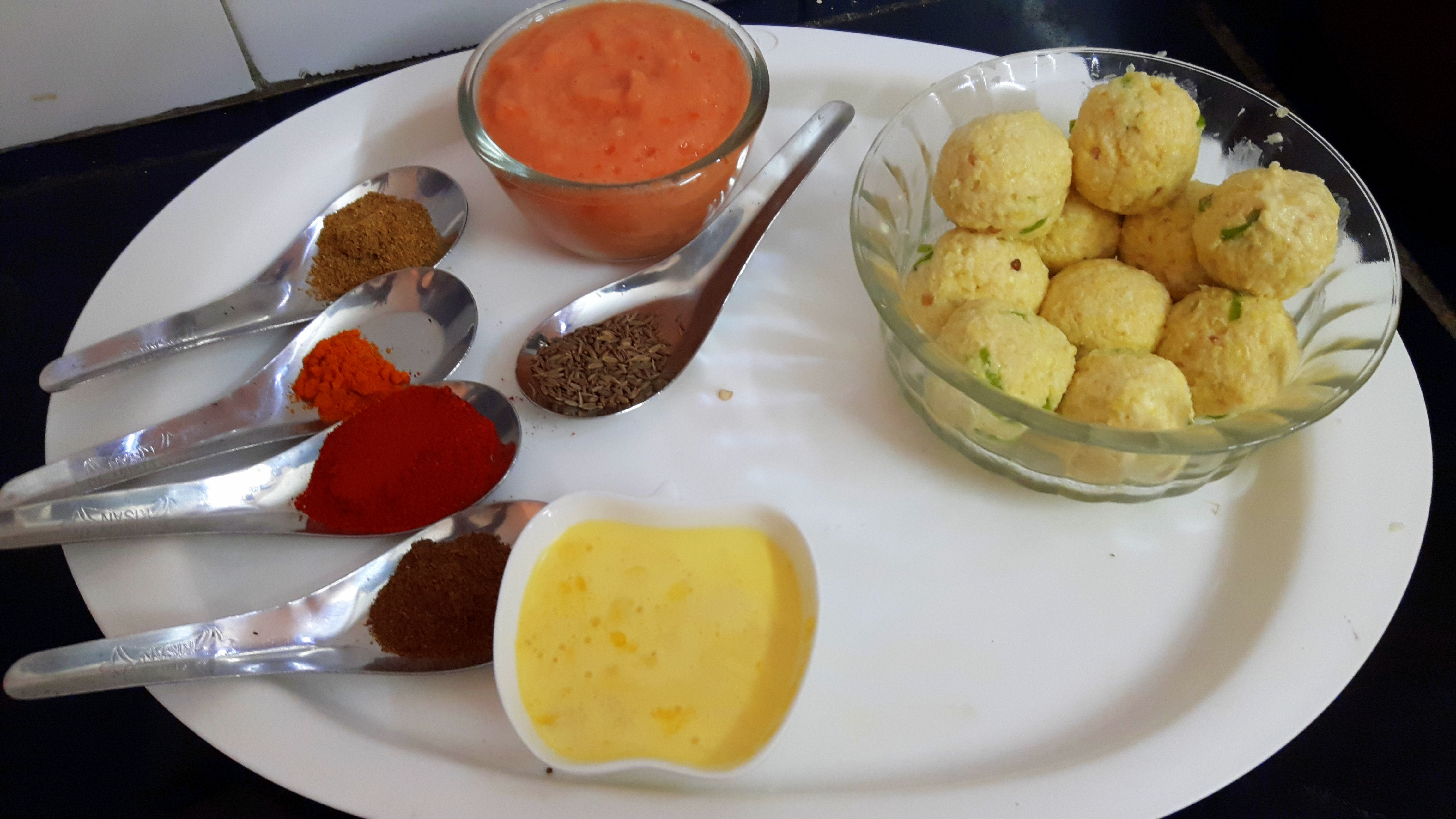 Shape this dough into balls