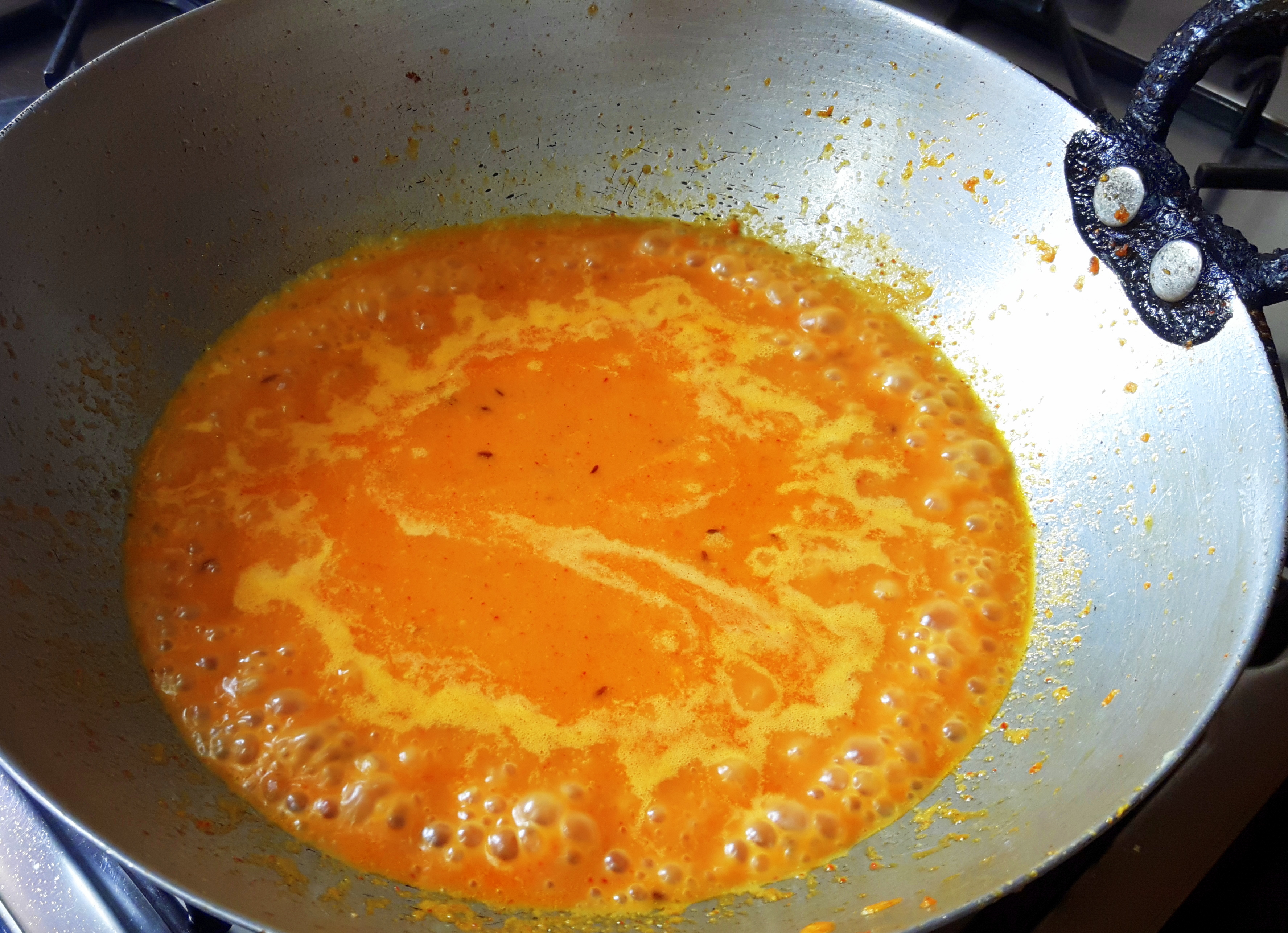 boil the gravy
