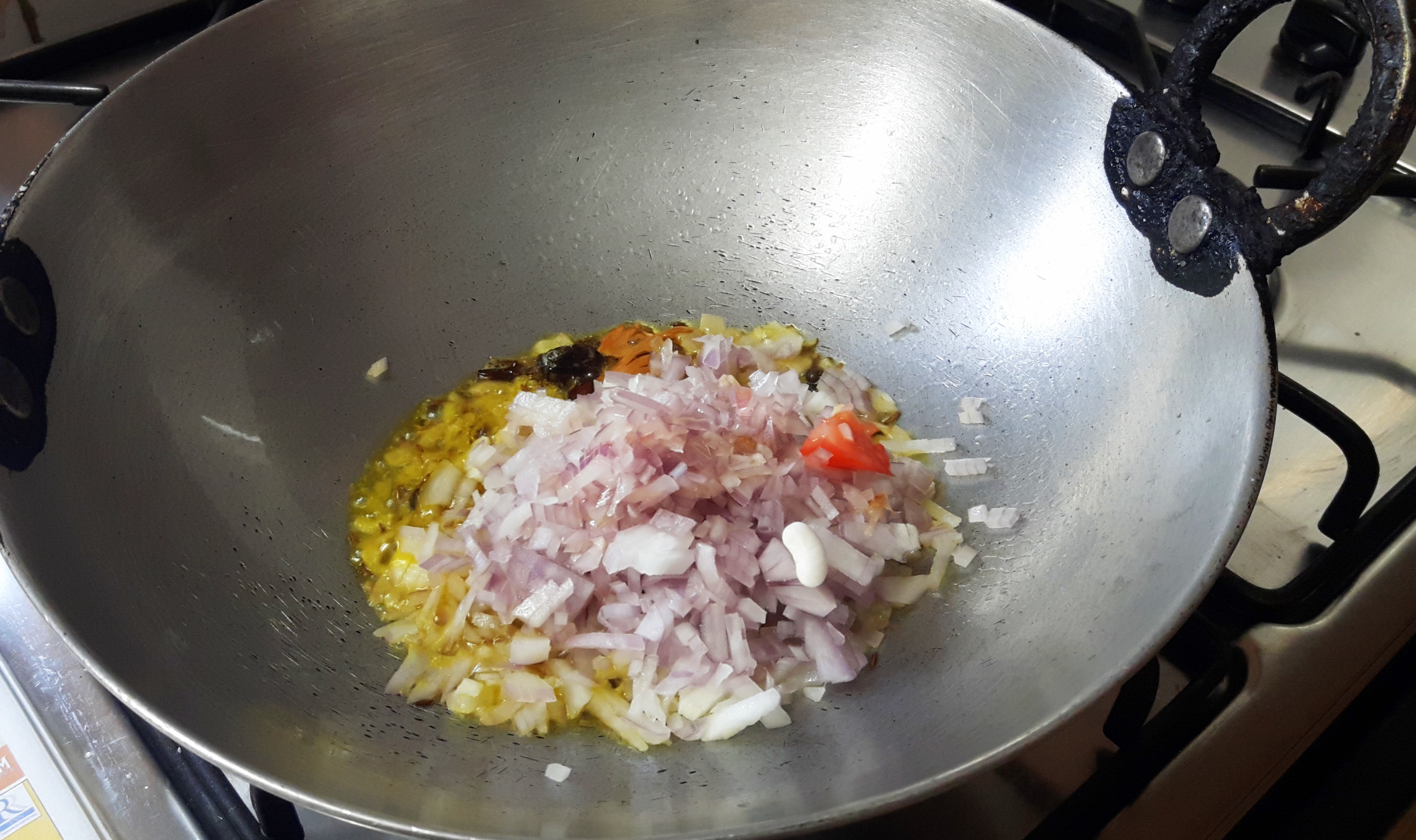 add chopped onion