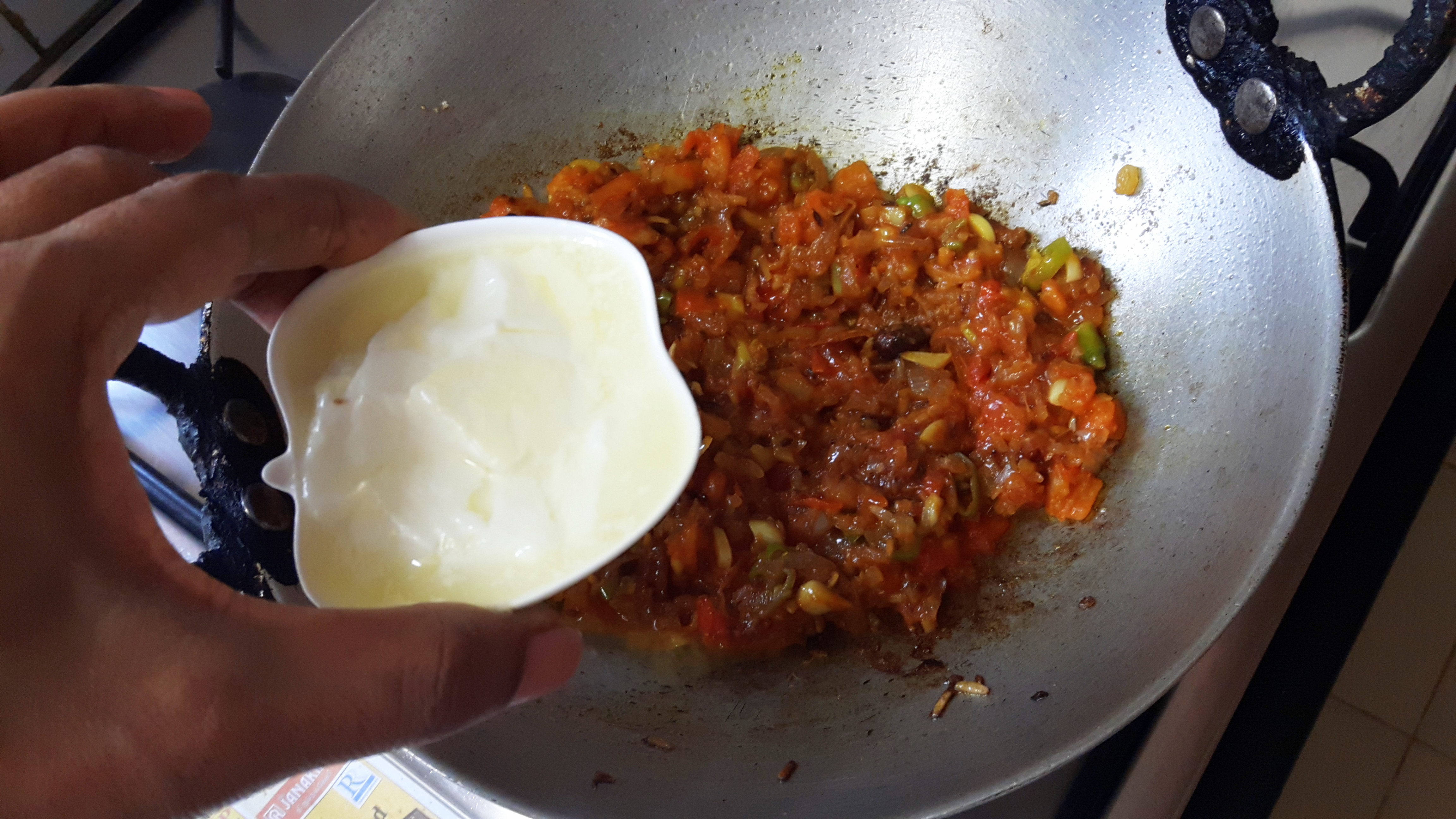 Add curd