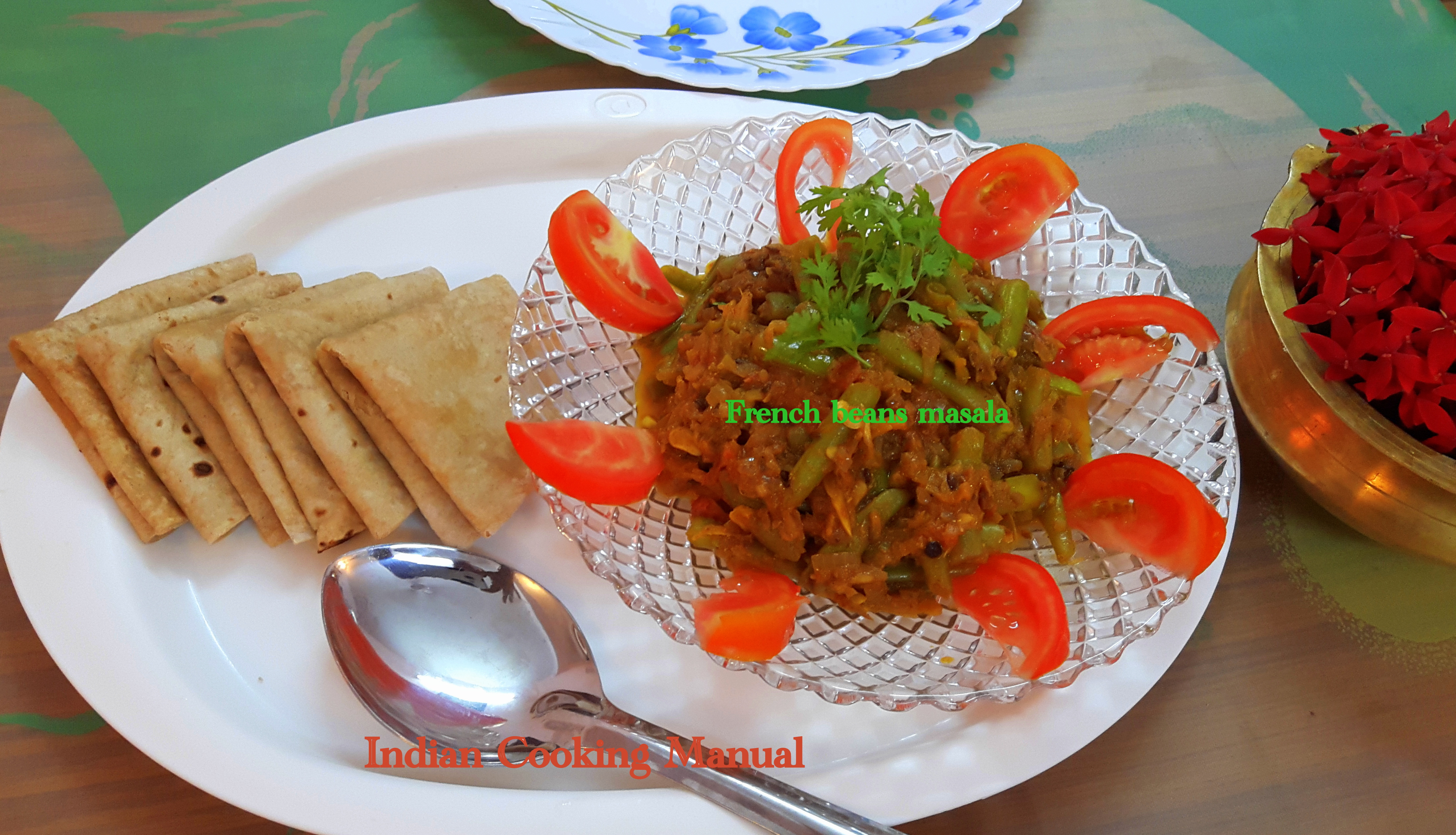 French beans masala