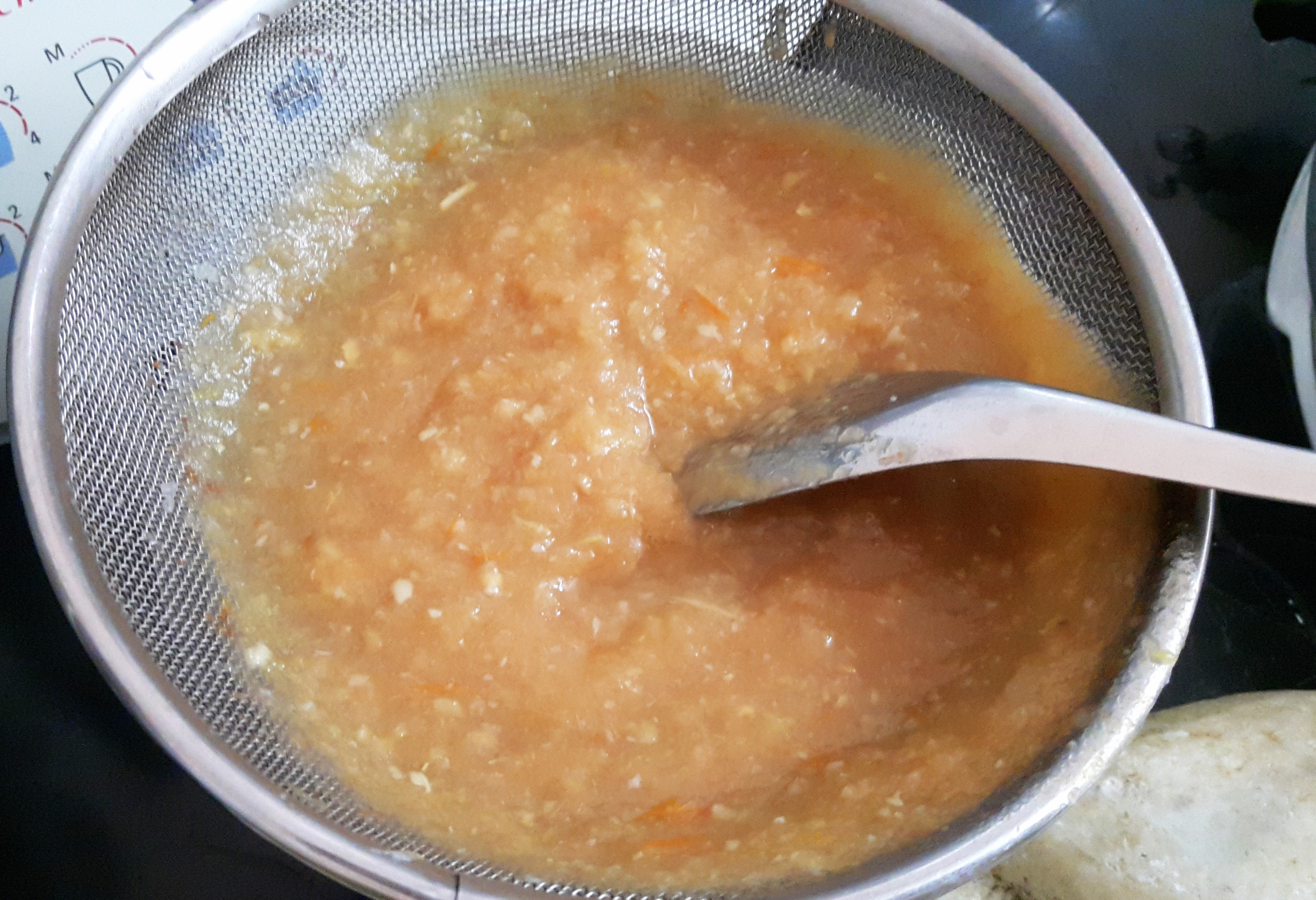 , pass this through soup sieve