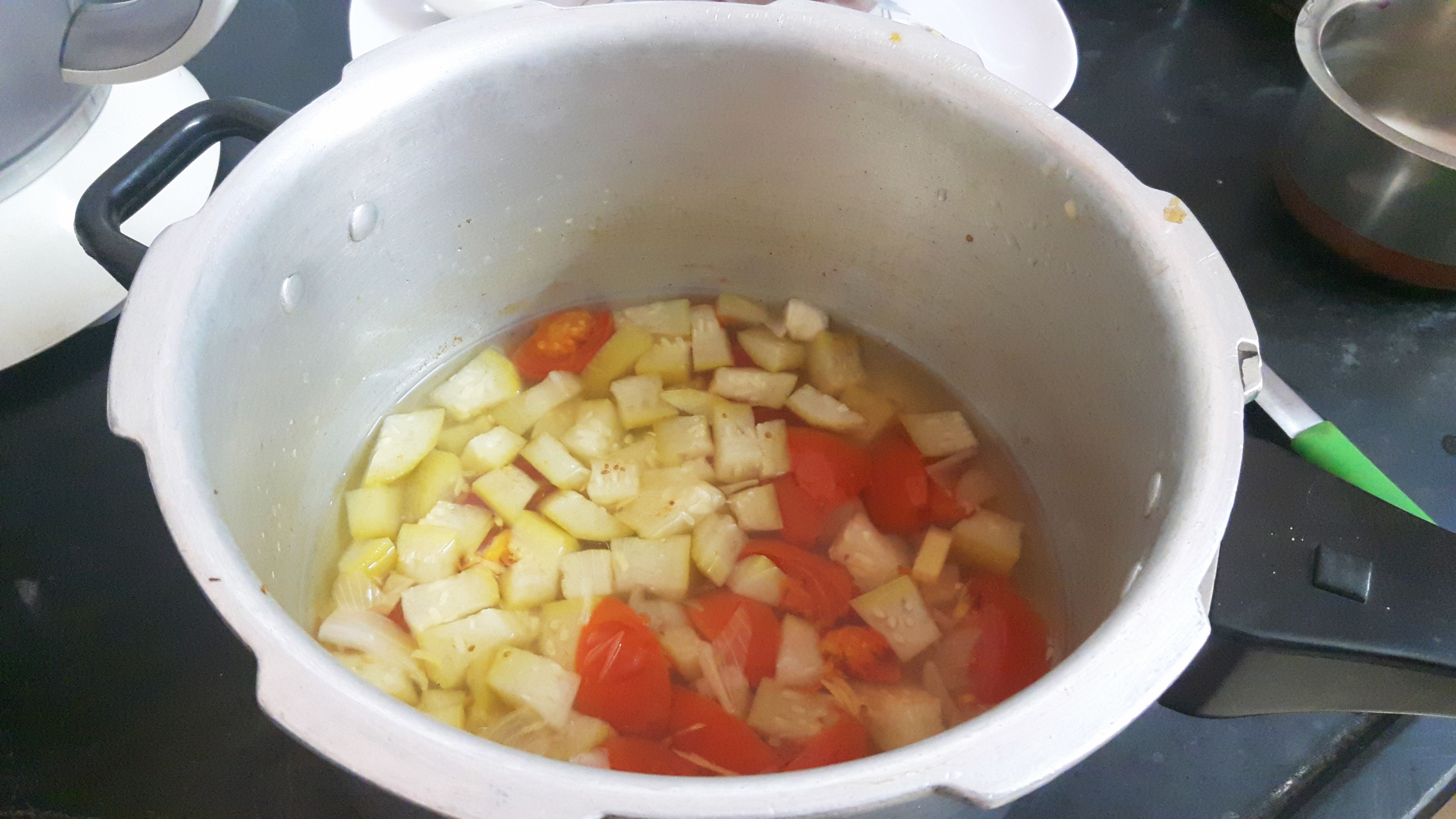 Allow cooker to cool