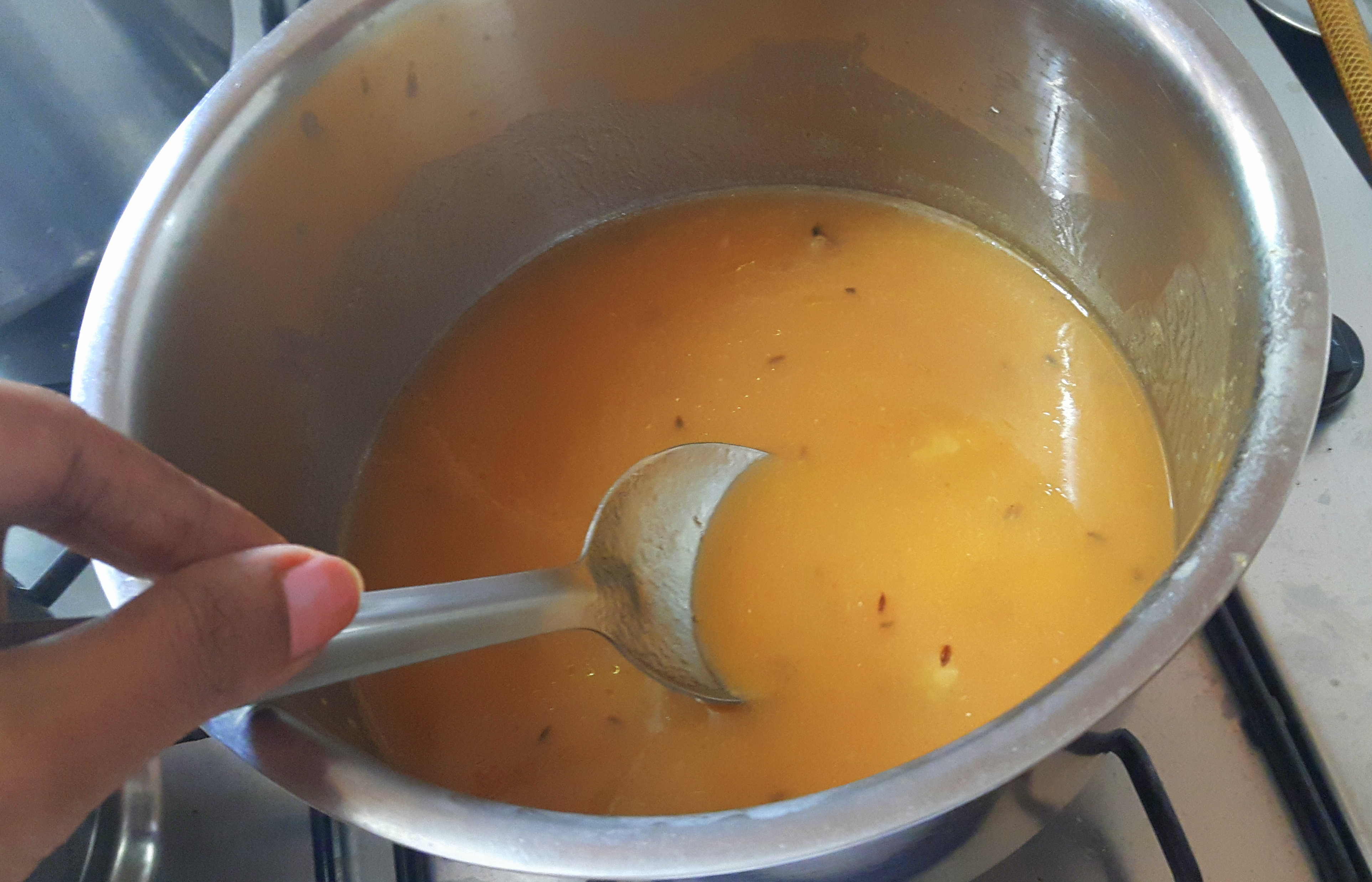 ‘Lauki (bottle gourd) soup’