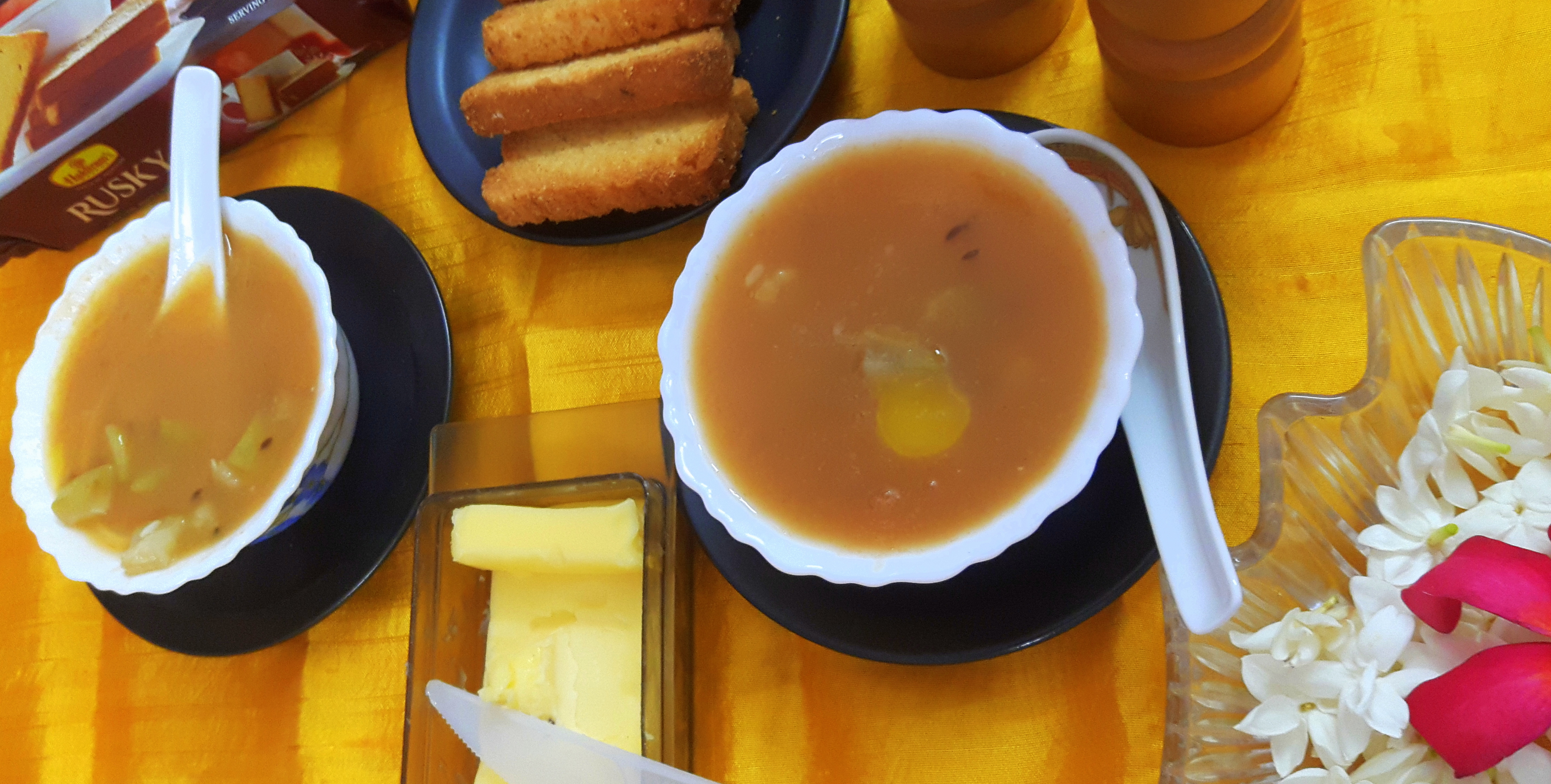 Lauki (bottle gourd) soup