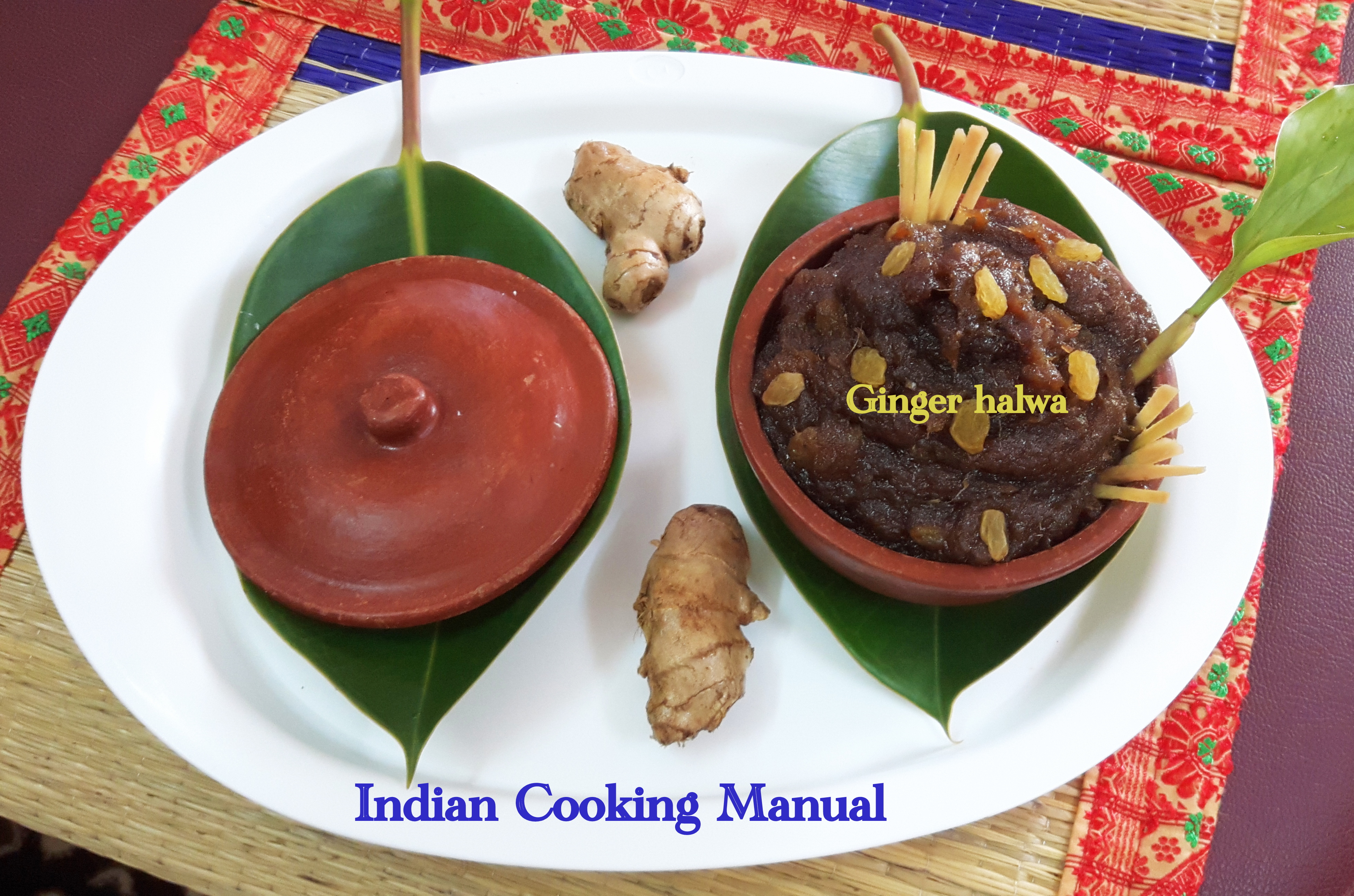 Ginger halwa