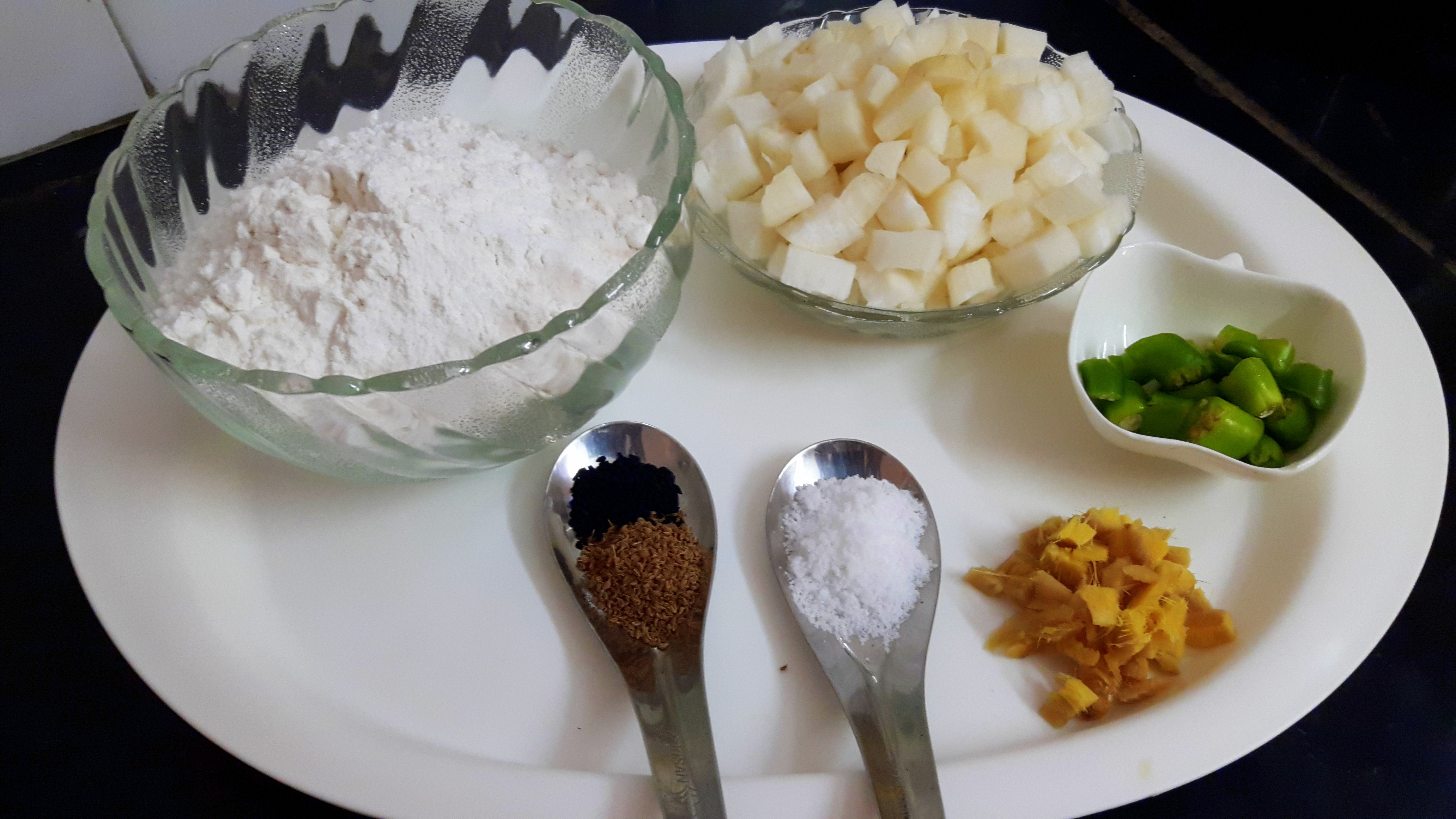 Chop radish
