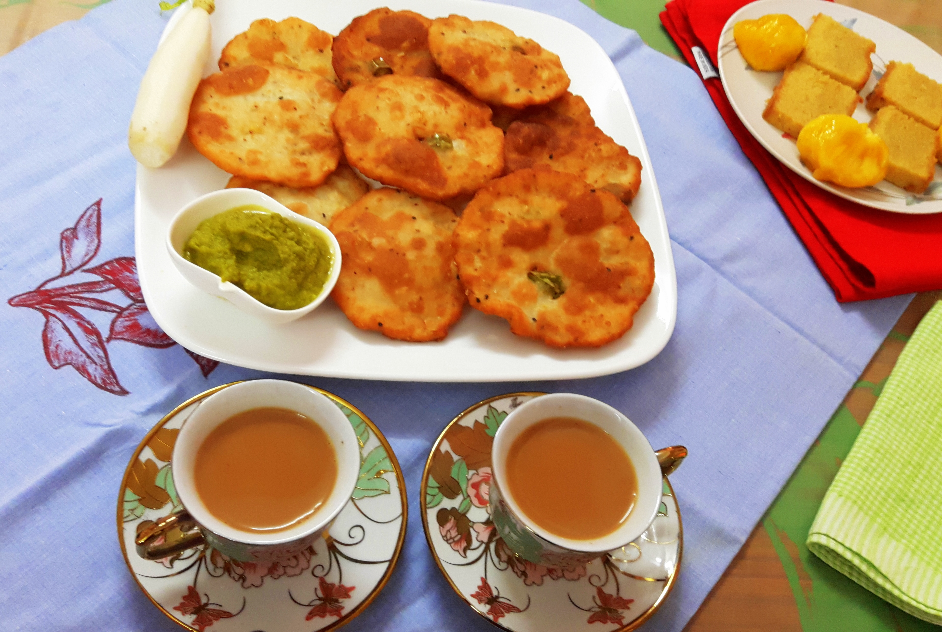 Murauri (radish poori)
