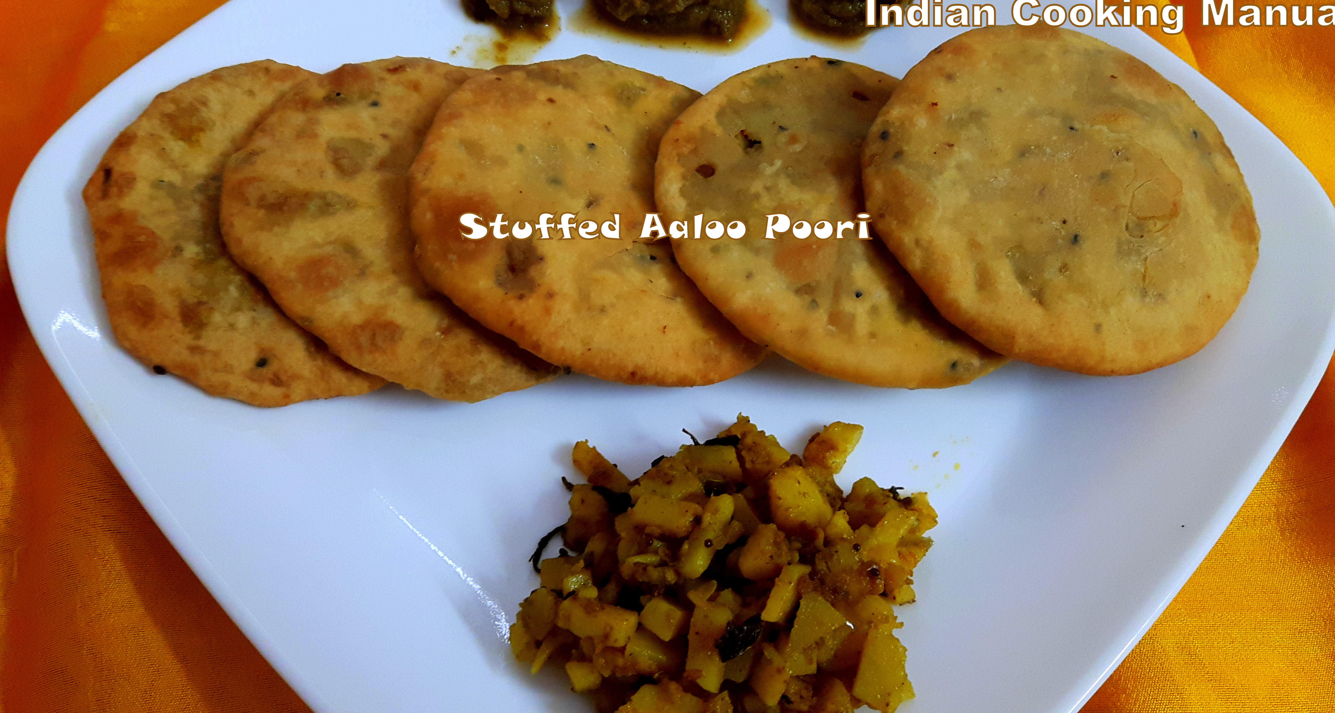 Stuffed Aaloo Poori