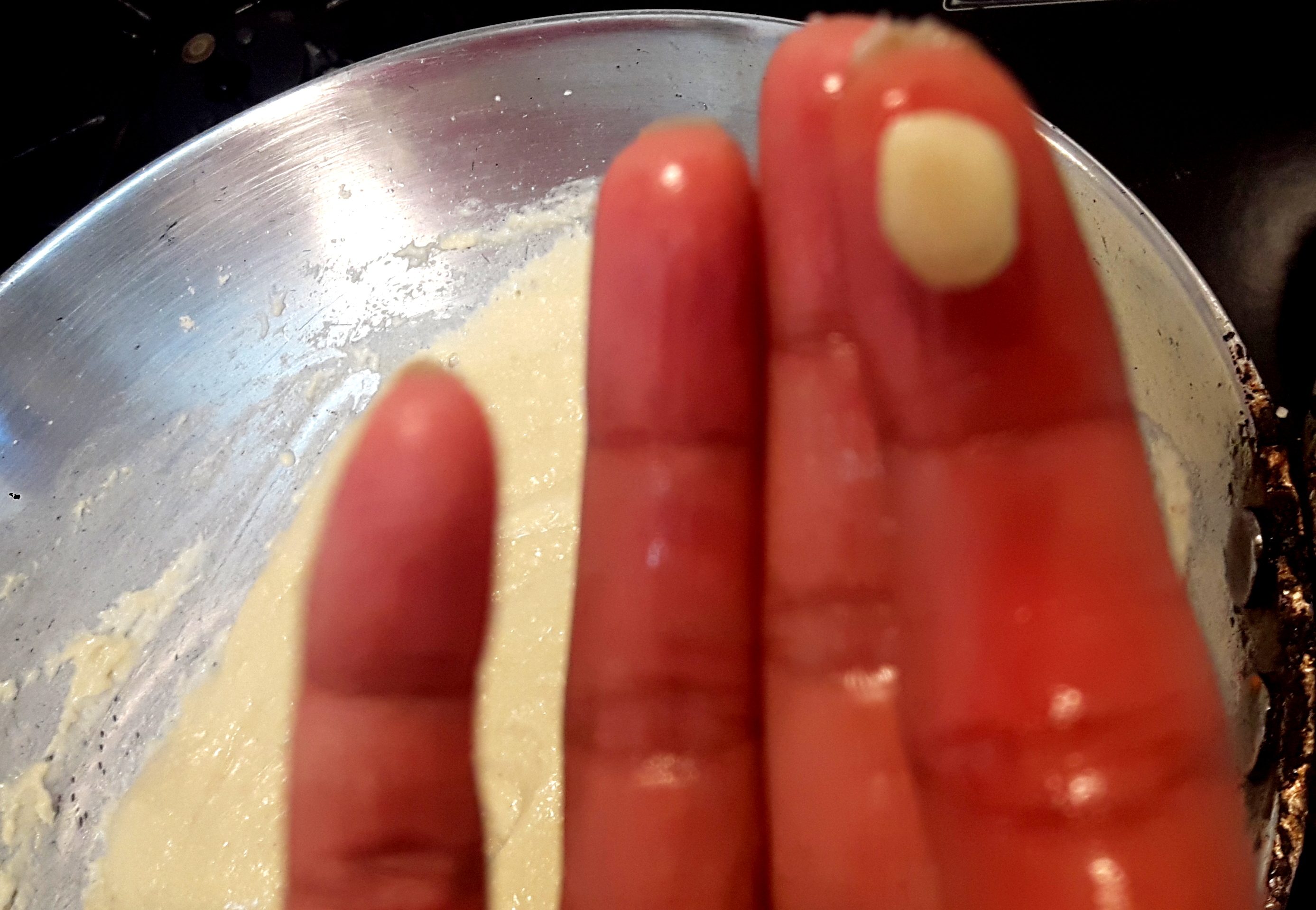 rolling consistency come on your finger