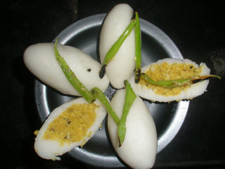 pittha traditional bihari dumpling