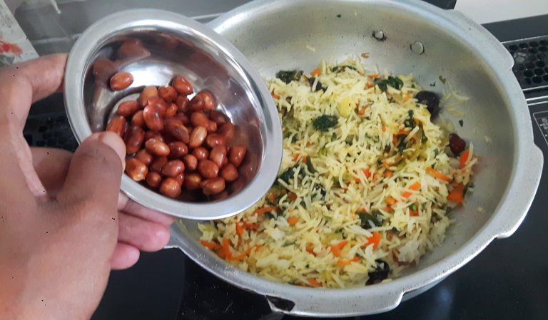 Bitter Gourd (Karela) Leaf Fried Rice – Indian Cooking Manual