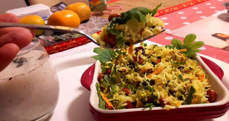 Bitter Gourd (Karela) Leaf Fried Rice – Indian Cooking Manual