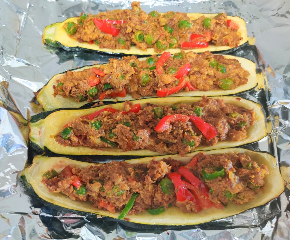 Stuffed Zucchini Indian Cooking Manual