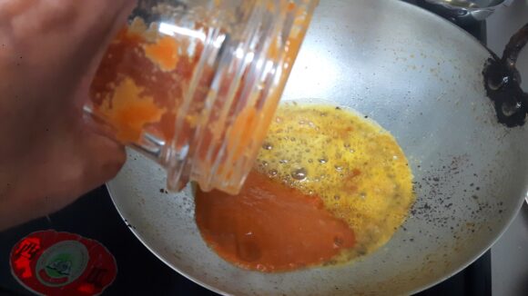 add wet masala