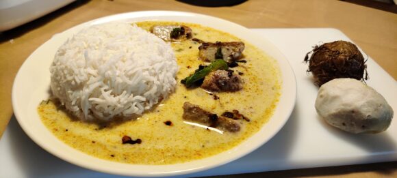 Arbi (Taro Root) Kadhi/ Karhi