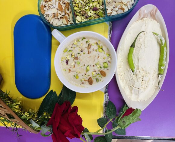 Transfer into serving glass/cup