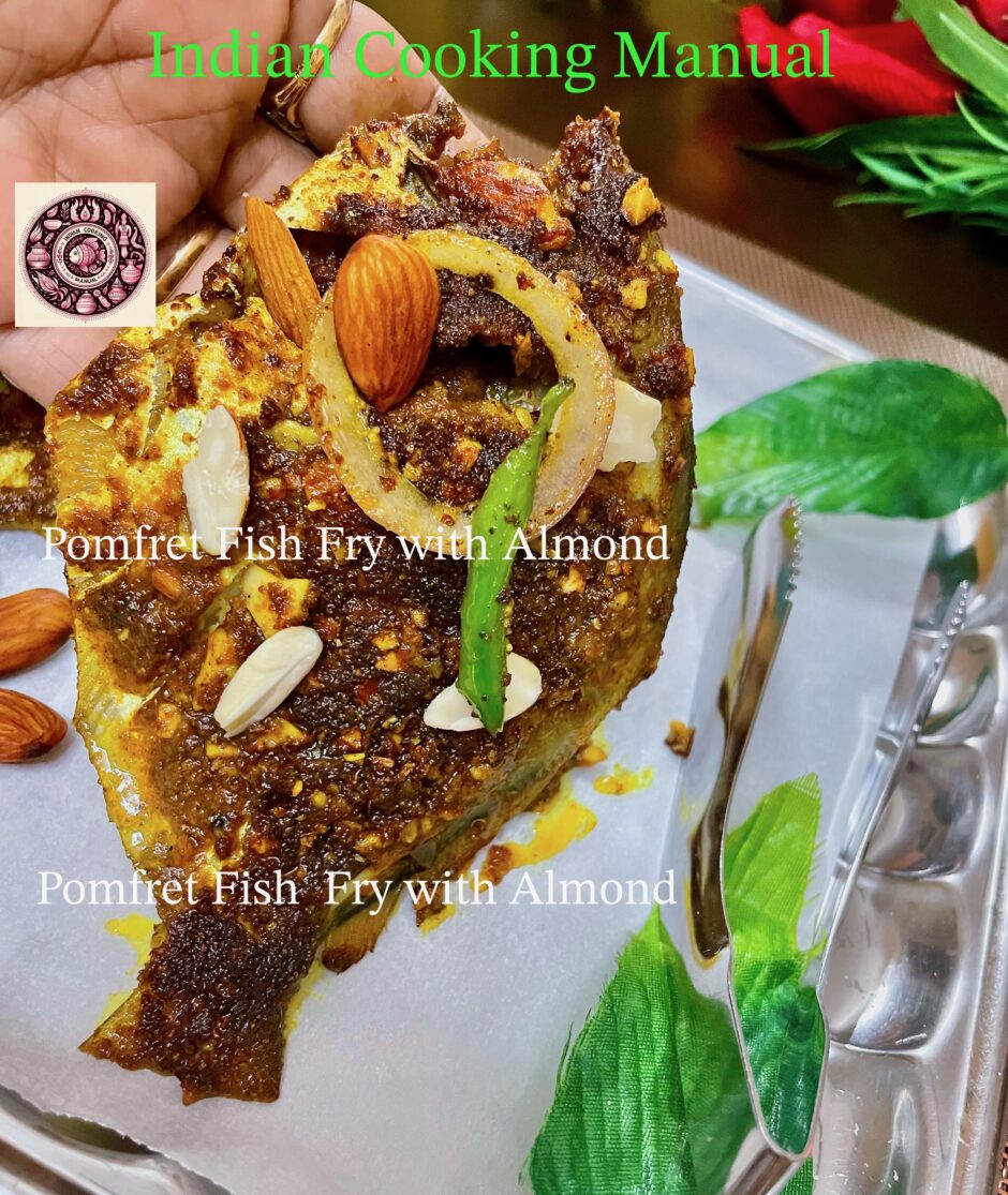 Pomfret Fish Fry with Almond