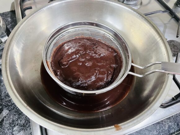 pass through sieve