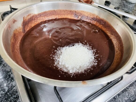 put hokum paste and sugar