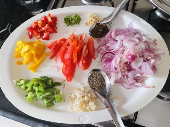 Chopped Ingredients