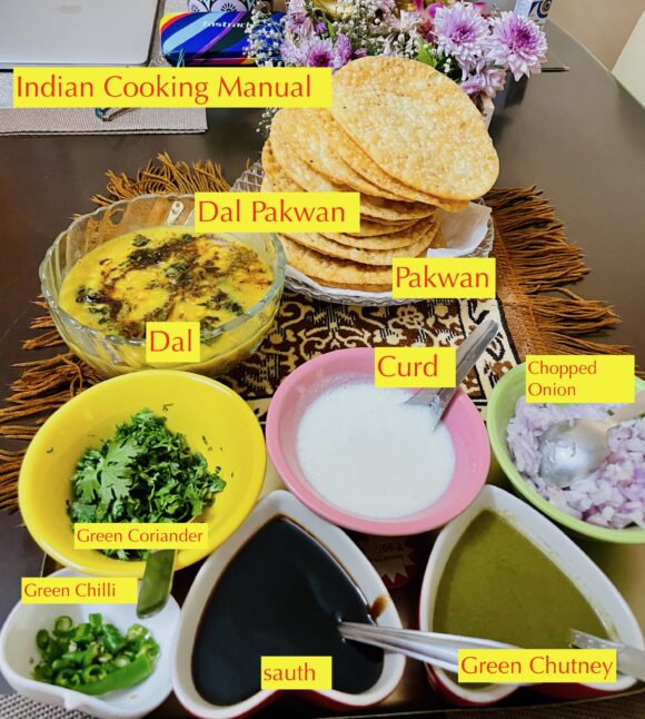 Dal Pakwan (Sindhi Recipe): Serving Ingredients