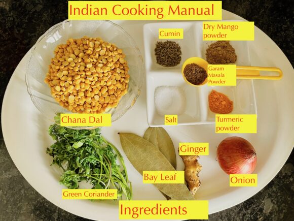Dal Pakwan (Sindhi Recipe): Dal ingredients
