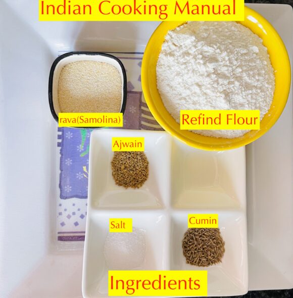 Dal Pakwan (Sindhi Recipe): Pkwan ingredients