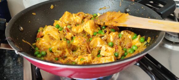 add biryani masala, put off the flame