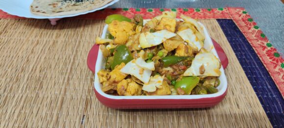 “Mix Veg Jalfrezi” is ready for dinner