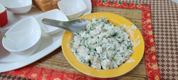 give good mix. Stuffing is ready