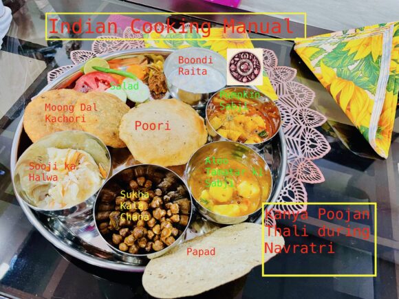 Kanya Poojan Thali During Navratri