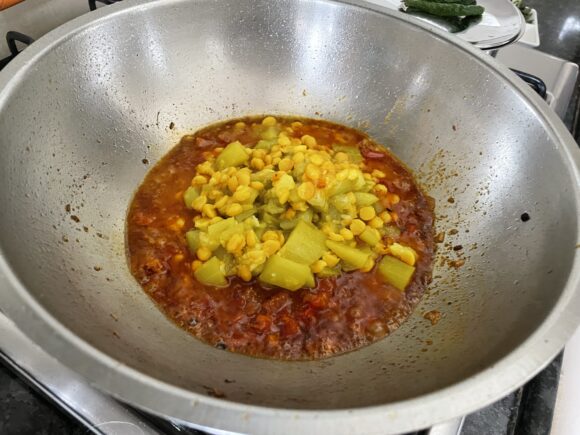 cook on medium low flame