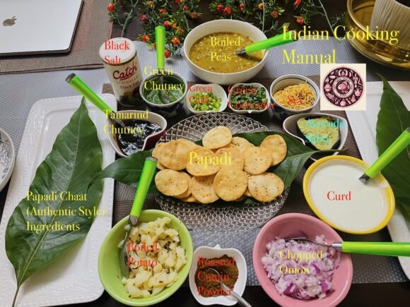Papadi Chaat (Authentic Style) ingredients