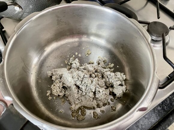 stir fry  on medium flame for couple of minutes 