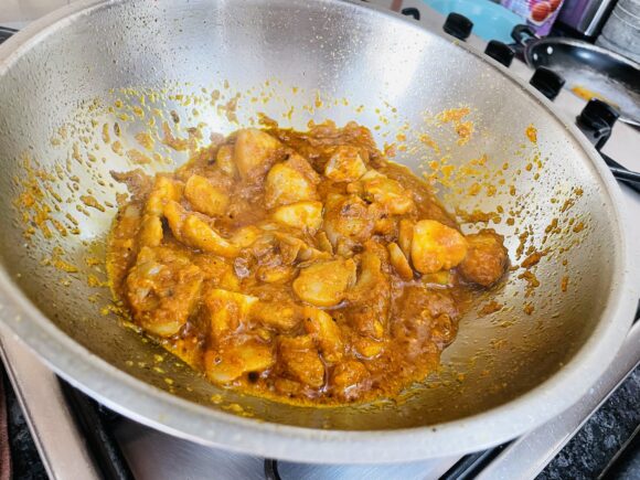 continue frying for couple of minutes