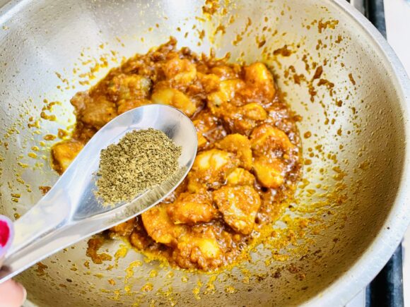 add garam masala powder